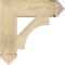 Ekena Millwork Westlake Arts & Crafts Rough Sawn Bracket, Douglas Fir, 6"W x 24"D x 24"H BKT06X24X24WTL03RDF - alternate 3
